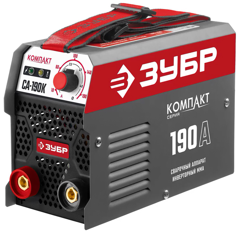 Изображение товара Инвертор сварочный Зубр 190 А, СА-190К