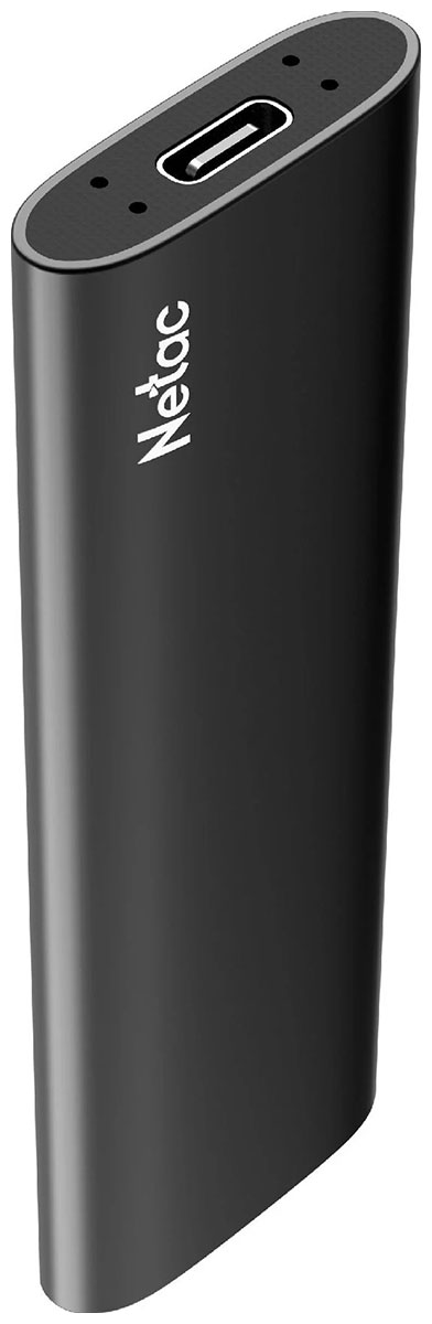 Изображение товара Внешний SSD Netac Z SLIM NT01ZSLIM 128 Гб USB 3.2 Gen2 алюминий черный