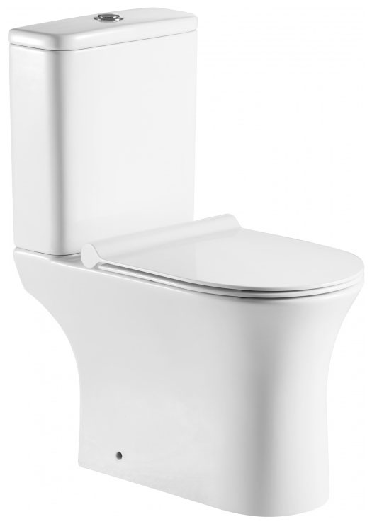 Изображение товара Напольный унитаз Aquanet Rimless Roll 2-C с системой антивсплеск