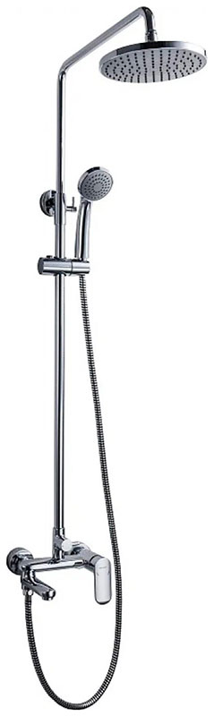 Изображение товара Душевая стойка Bravat Opal F6125183CP-A3-RUS хром с керамическим картриджем и аэратором