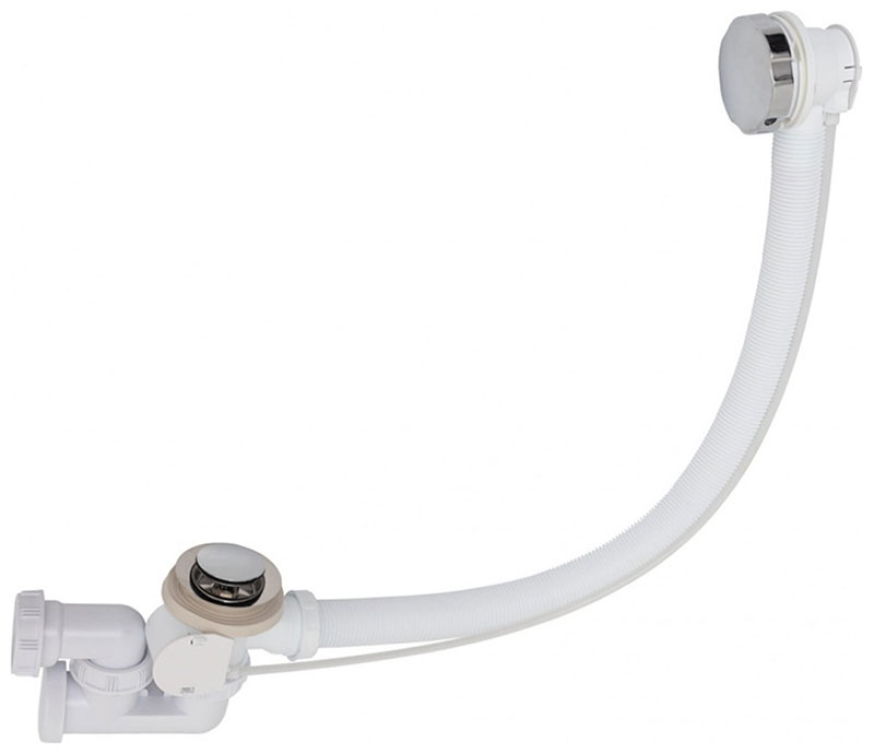 Изображение товара Слив-перелив для ванны Aquanet V55R 70см белый/хром (00264949)