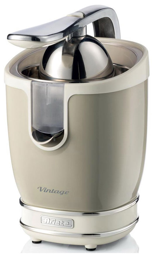 Изображение товара Соковыжималка Ariete Vintage 413 для цитрусовых бежевого цвета