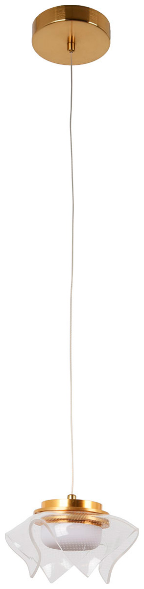 Изображение товара Люстра подвесная DeMarkt Ауксис 1*12W LED 220 V бронзовая