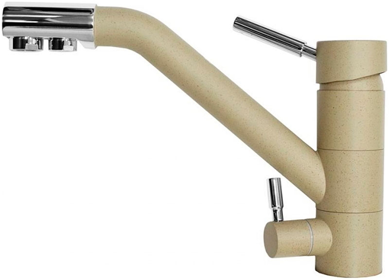 Изображение товара Кухонный смеситель Emar 3008.1 Сардоникс Латунь