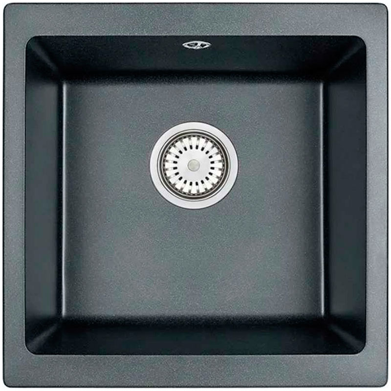 Изображение товара Кухонная мойка EMAR EMQ-1455.P из кварцевой крошки онекс врезная 460х455 мм