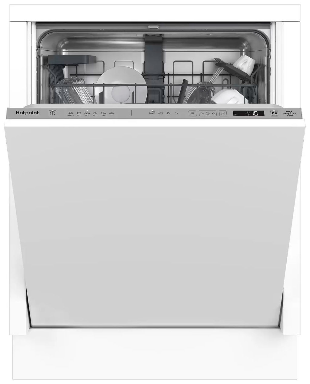 Изображение товара Встраиваемая посудомоечная машина Hotpoint HI 4D66 14 комплектов электронное управление