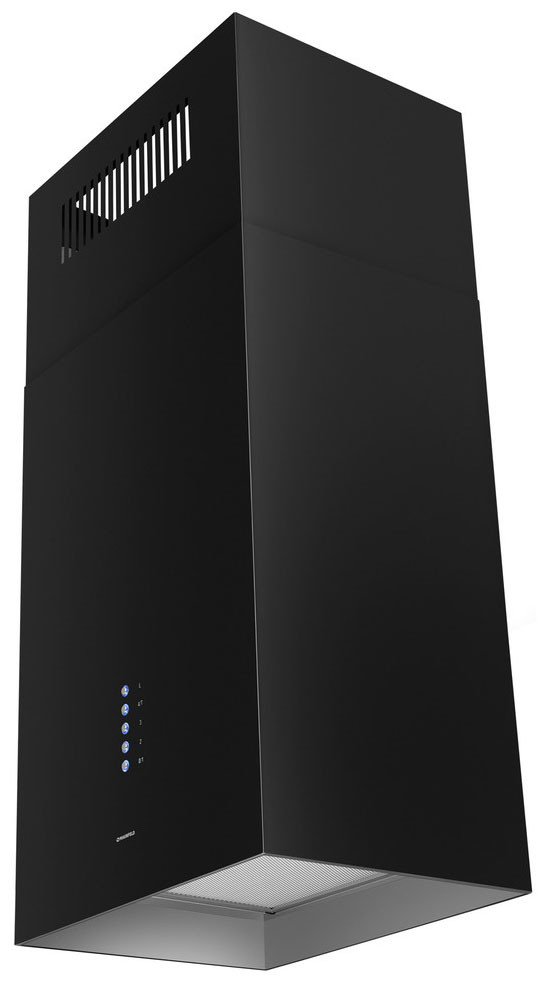 Изображение товара Вытяжка Maunfeld Bath Isla 402 черная для кухни с 4 скоростями и LED освещением