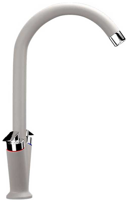 Изображение товара Кухонный смеситель Ulgran U-011/белый (U-011-331)