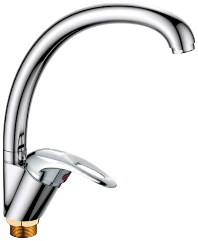 Изображение товара Кухонный смеситель Haiba HB03/хром (HB4103-2)