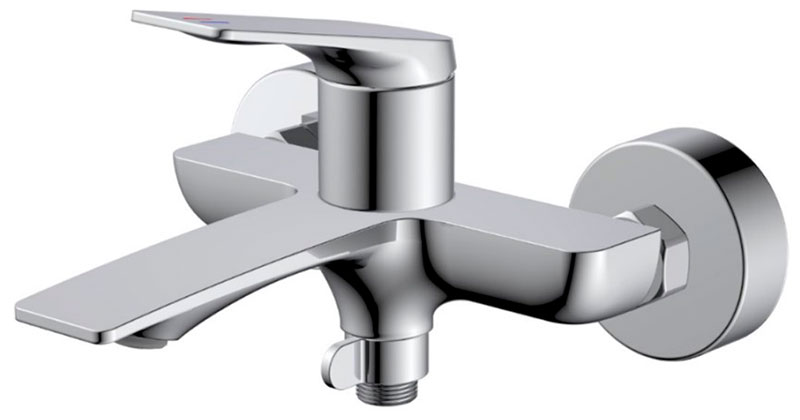 Изображение товара Смеситель для ванны Haiba HB816/хром с душевым гарнитуром