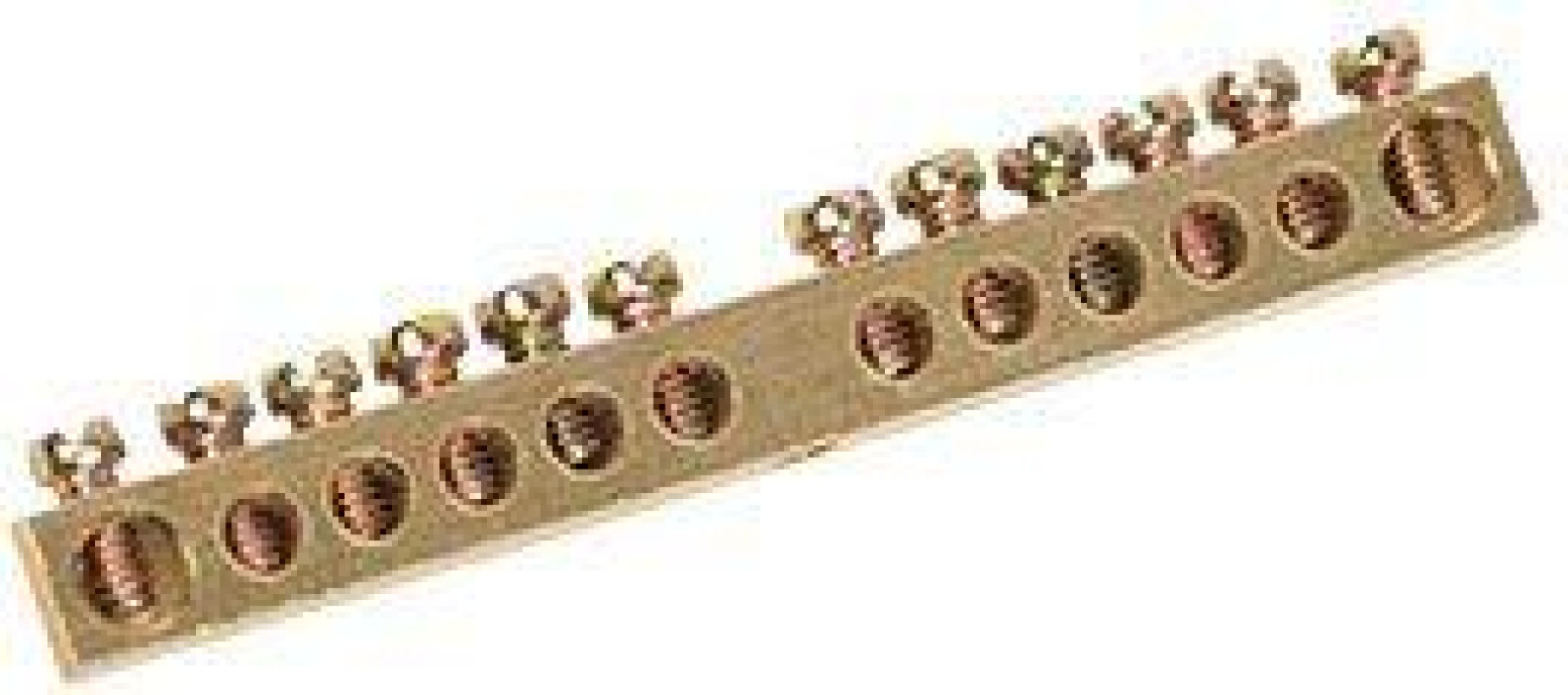 Изображение товара Шина PEN земля-ноль IEK 6х9мм 6 групп с центральным крепежом