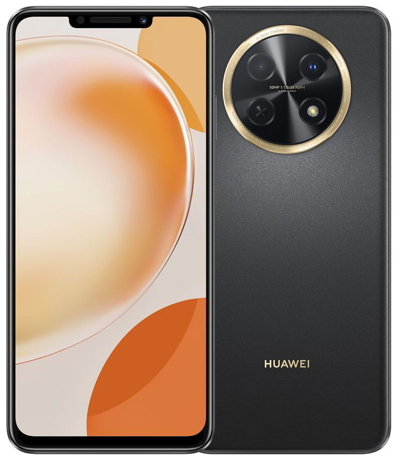 Смартфон Huawei Nova Y91 51097LTW 8+128Gb Starry Black смартфон huawei nova y91 51097ltu 8 256gb starry black