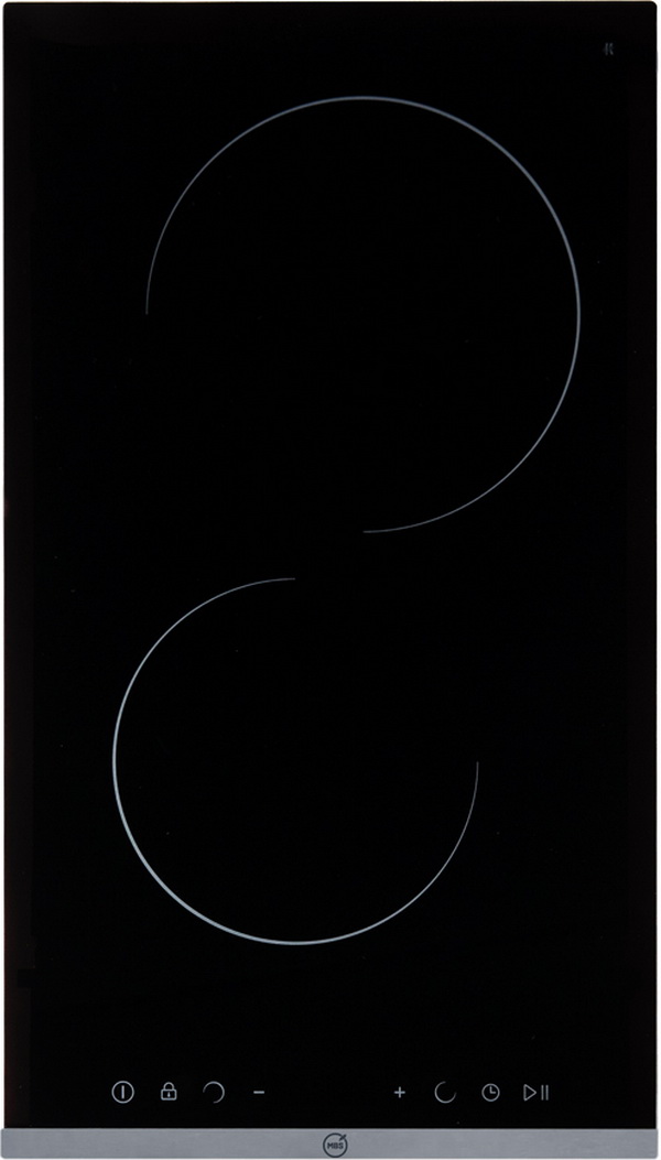 Изображение товара Электрическая варочная панель MBS PE-301 2 конфорки стеклокерамика встраиваемая