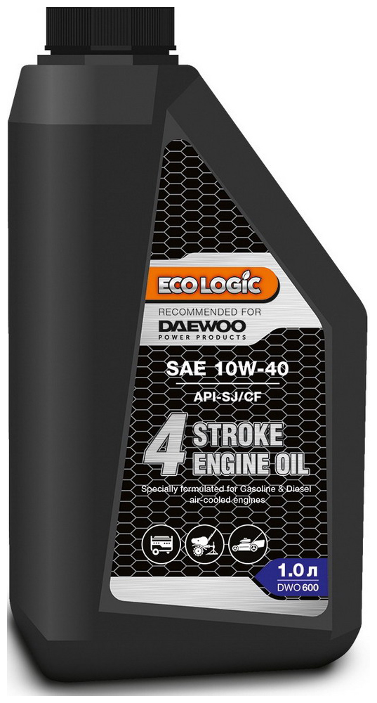 масло daewoo power products eco logic dwo 100 Масло Daewoo Power Products Масло для 4-х тактных двигателей Ecologic DWO 600