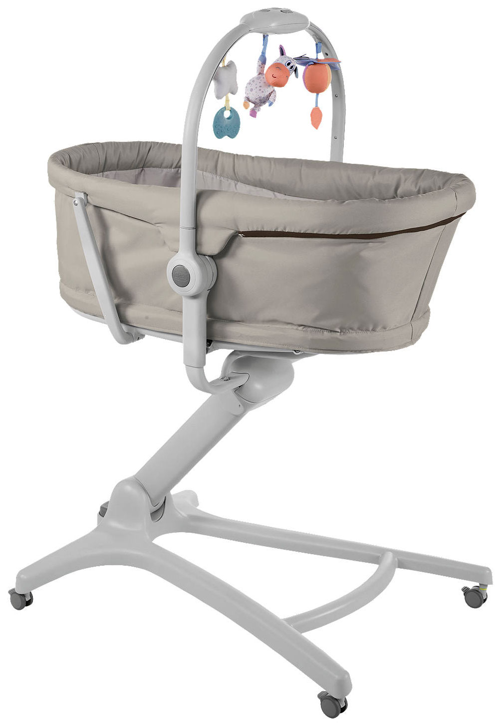 Изображение товара Детская кроватка Chicco BABY HUG 4in1 Glacial трансформер серый 0-3 лет