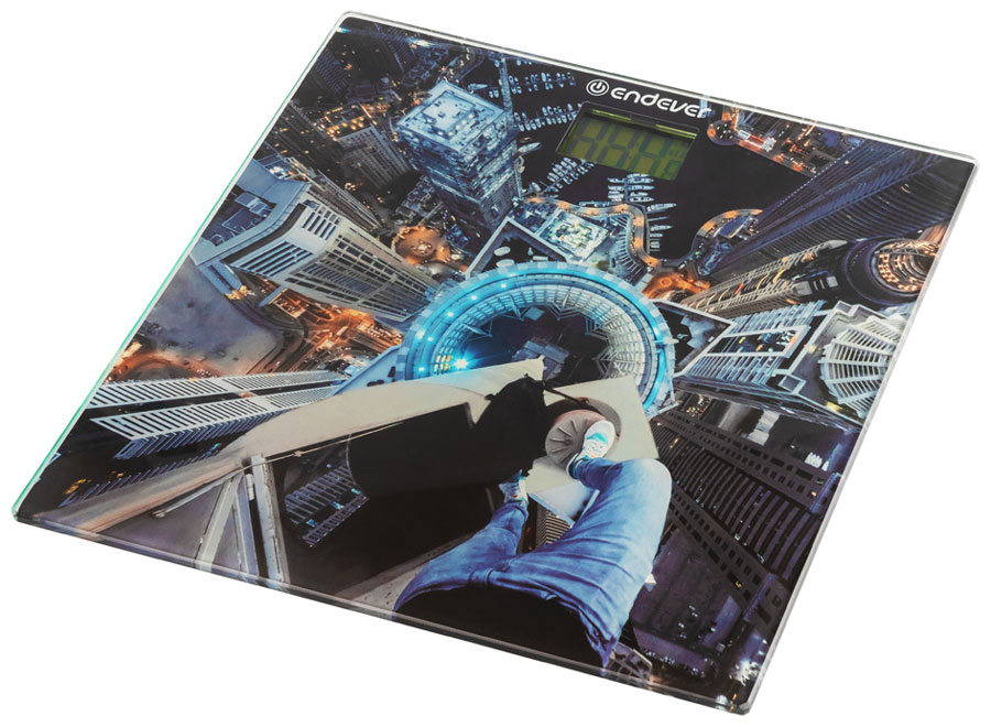 Изображение товара Напольные электронные весы Endever Aurora-561 150 кг стекло металл современный дизайн