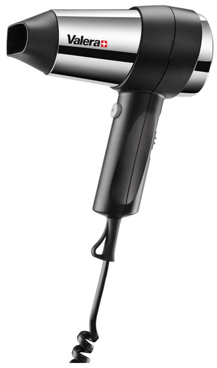 Изображение товара Фен Valera Action 1200 Push Black/Chrome мощность 1200 Вт с ионизацией
