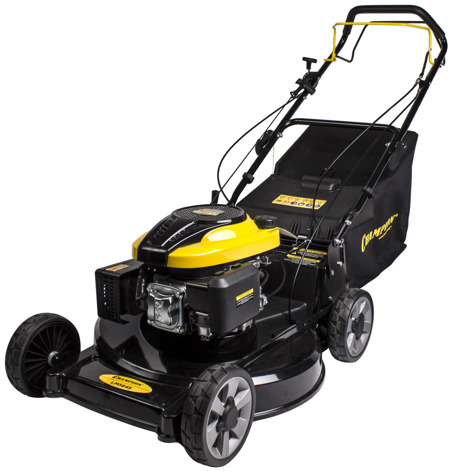 

Газонокосилка колесная Champion LM5645, Желтый