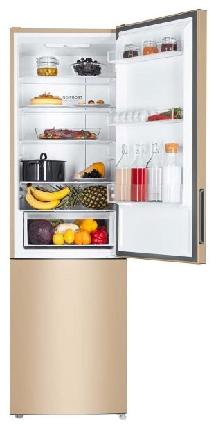 Двухкамерный холодильник Haier CEF 537 AGG встраиваемый двухкамерный холодильник haier hrf310wbru