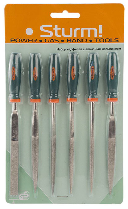 Изображение товара Набор надфилей Sturm 1051-02-SSD для точной обработки металлов и стекла