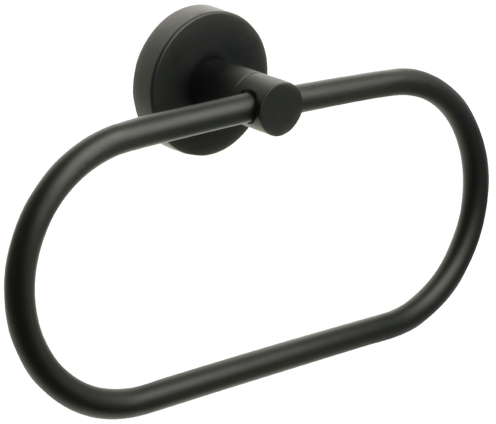 Изображение товара Полотенцедержатель кольцо Fixsen Comfort Black FX-86011 стильное и надежное решение