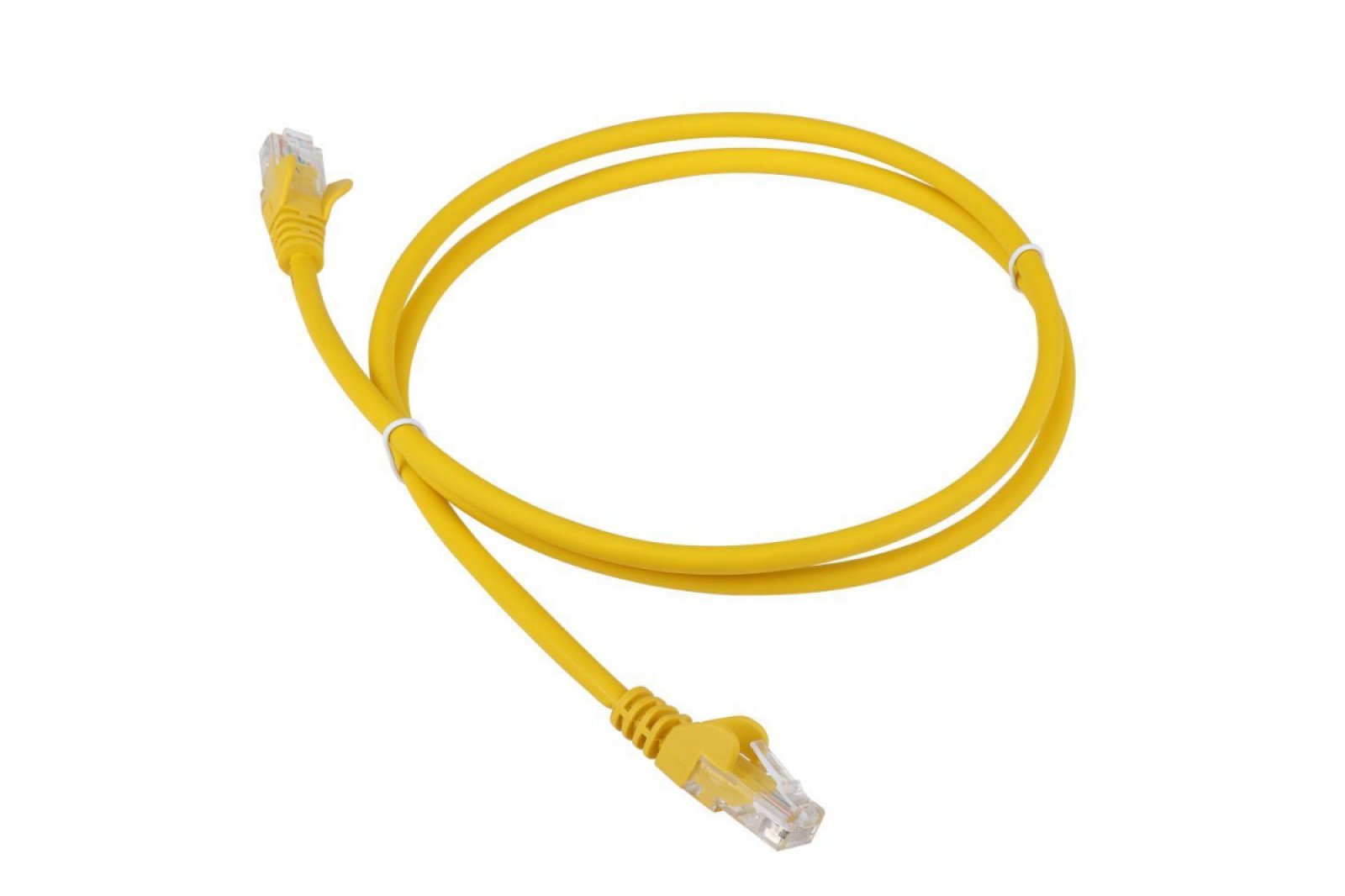 Изображение товара Патч-корд Lanmaster LAN-PC45/U5E-2.0-YL UTP RJ-45 вил.-вилка RJ-45 кат.5E 2м желтый LSZH (уп.:1шт)