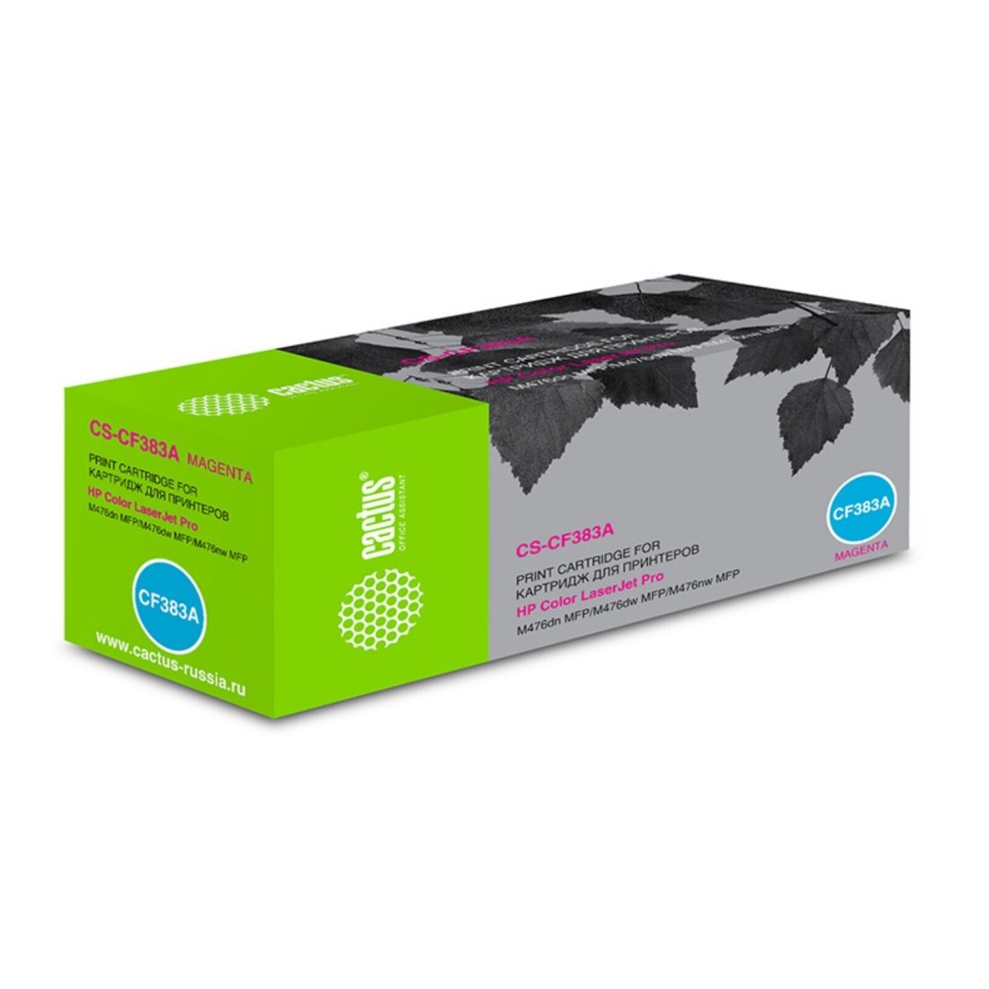 Изображение товара Картридж лазерный Cactus CS-CF383A CF383A пурпурный (2700стр.) для HP LJ Pro M476dn/M476nw/M476dw