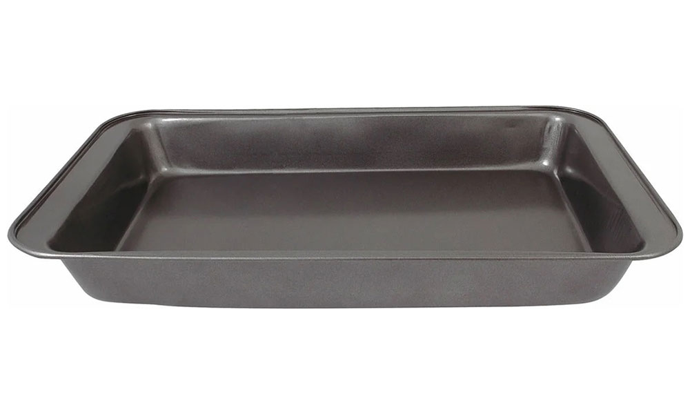 Изображение товара Форма для запекания Mallony BF-007, сталь, прямоугольная, 42.5х29х5 см (191306)