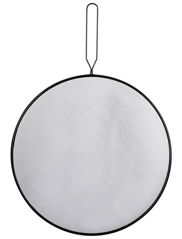 Изображение товара Экран от брызг Mallony Sprazzo 33 см с рукояткой защитный металлический