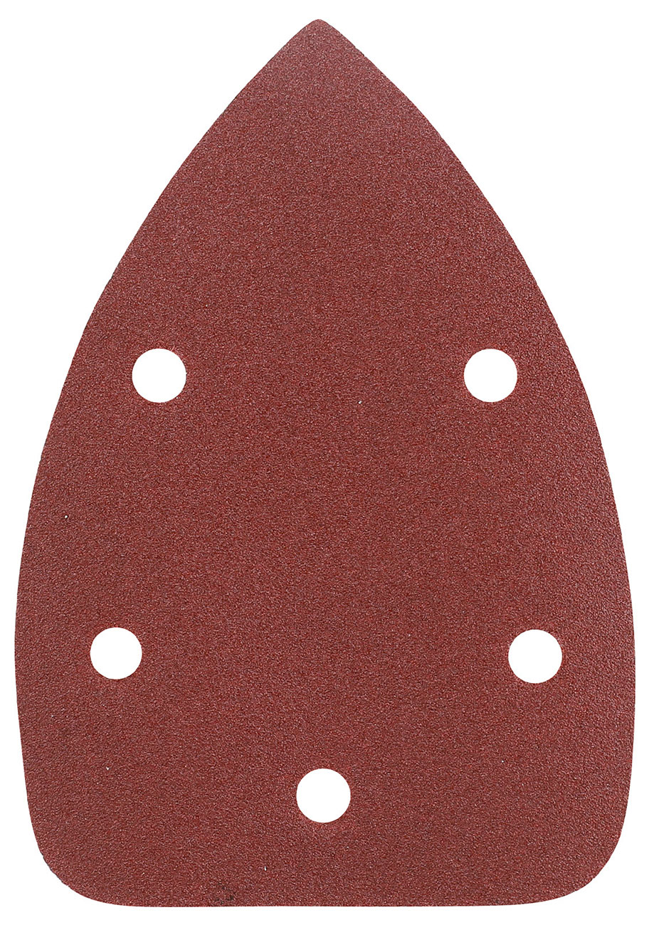 

Треугольник шлифовальный Patriot 140х140х80 мм, Р120, на липучке, 5 отверстий, 5 шт (820010204)