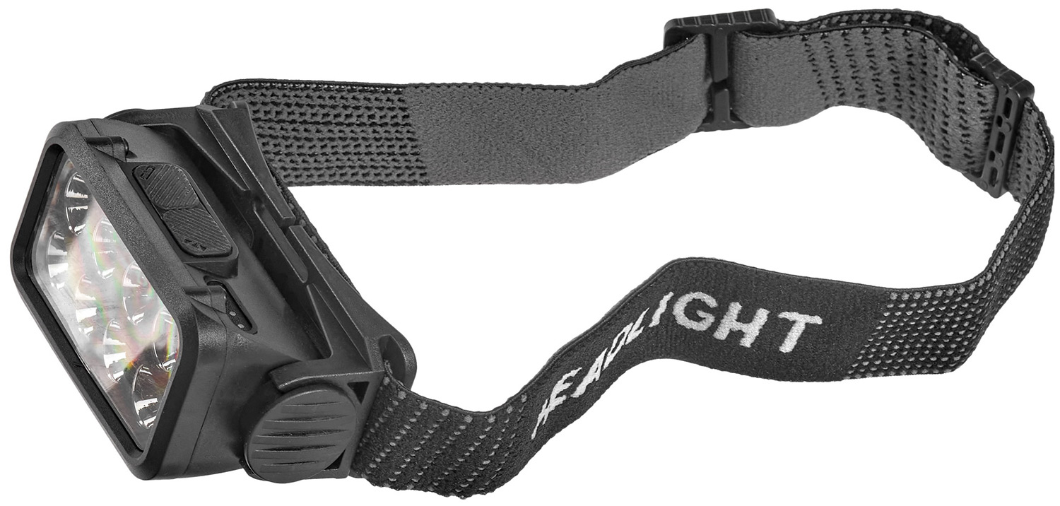 

Фонарь FOCUSray 1300, 8 диодов, Черный