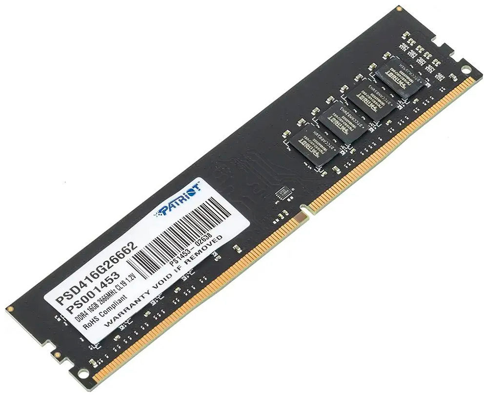 Изображение товара Память Patriot DDR4 16GB 2666MHz Signature Line PSD416G26662