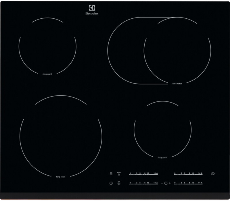 Встраиваемая электрическая варочная панель Electrolux EHF65451FK Встраиваемая электрическая варочная панель Electrolux EHF65451FK