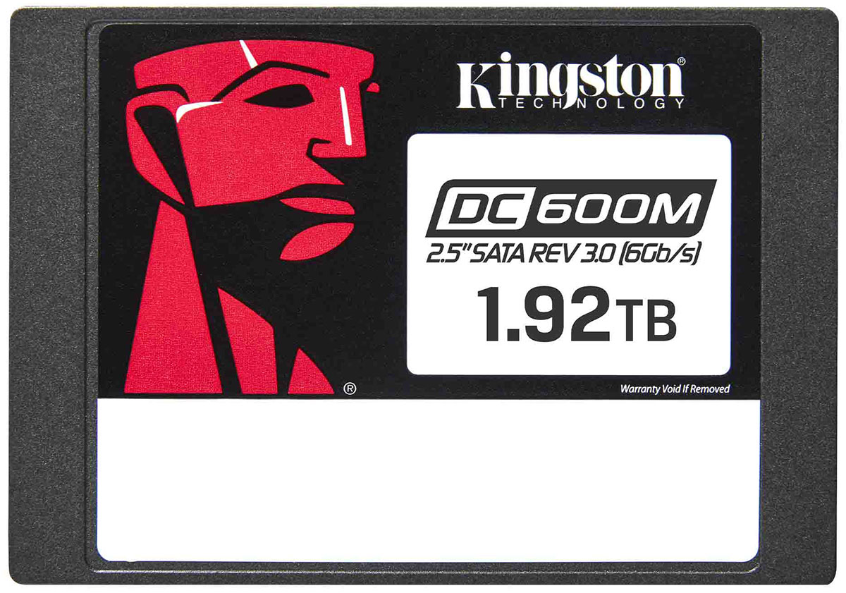 

Серверный накопитель SSD Kingston 2.5 DC600M 1920 Гб SATA III 3D TLC (SEDC600M/1920G)