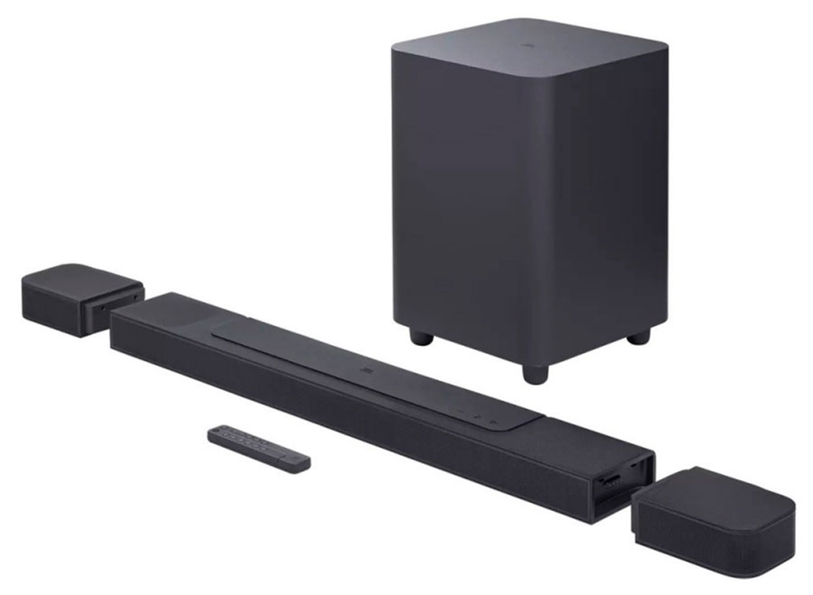 Изображение товара Саундбар JBL BAR 1000 PRO BLK с Dolby Atmos и мощностью 880 Вт