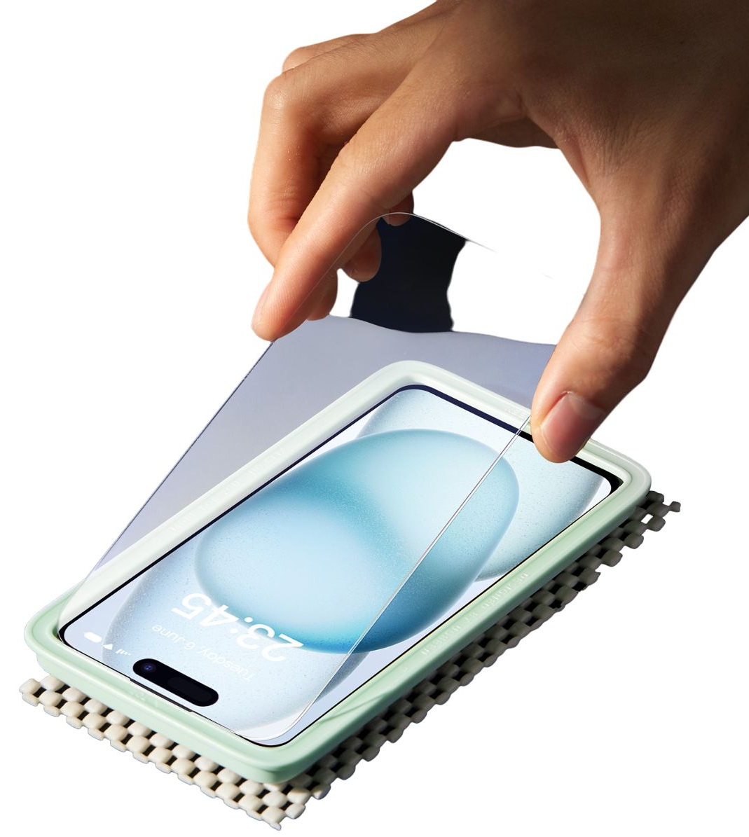 Изображение товара Защитная пленка Ugreen SP370 (25589) HD Screen Tempered Protective Film For iPhone 15 Plus, 2 шт