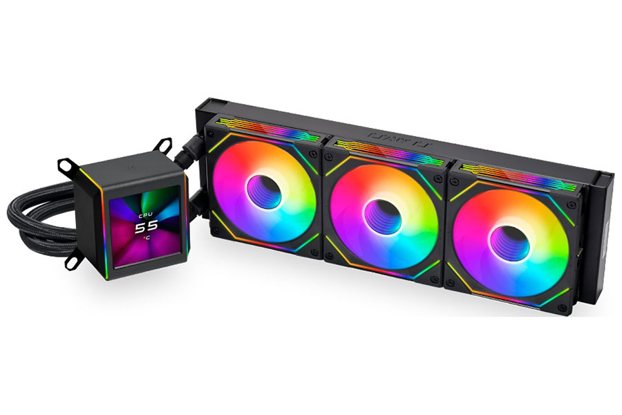 Изображение товара СЖО Lian Li GA II LCD SL-INF 360 Black для AMD и Intel