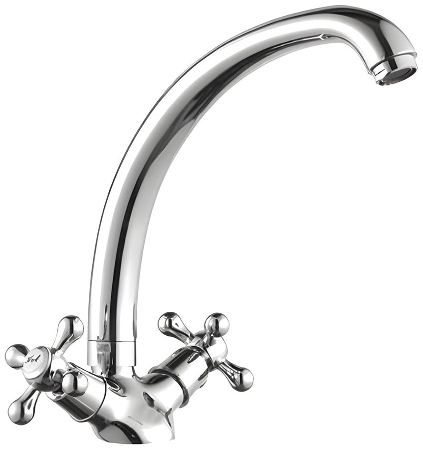 

Кухонный смеситель D-Lin D153810-D, хром