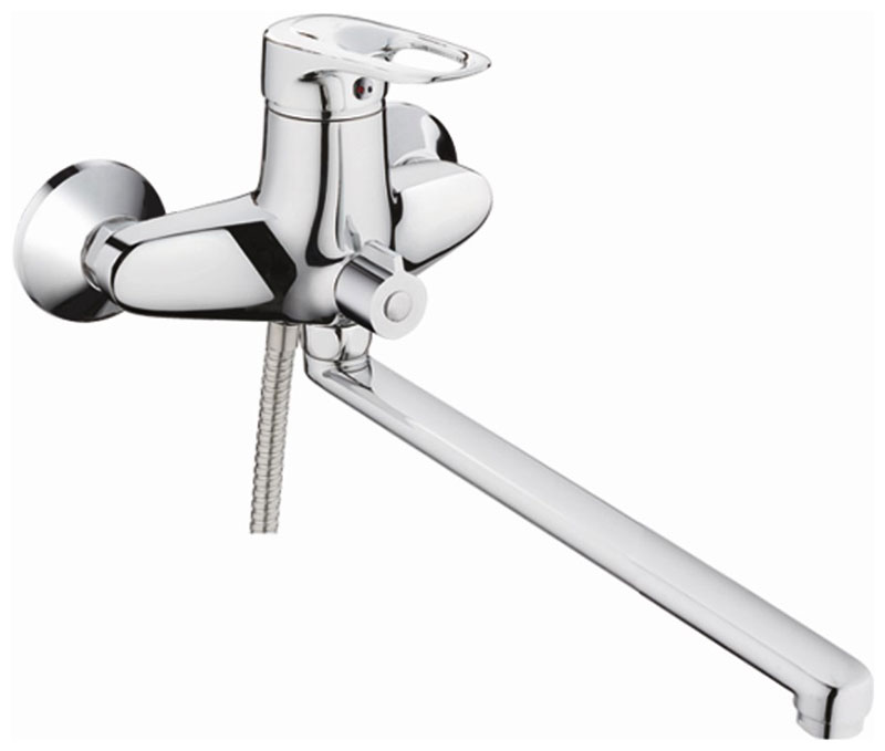 Изображение товара Смеситель для ванны D-Lin D146404-2 хром традиционный поворотный 40 см