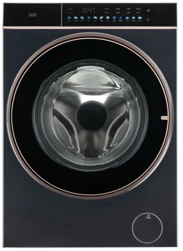 Изображение товара Стиральная машина Vard VWF514B 10 кг с паром и автооткрытием