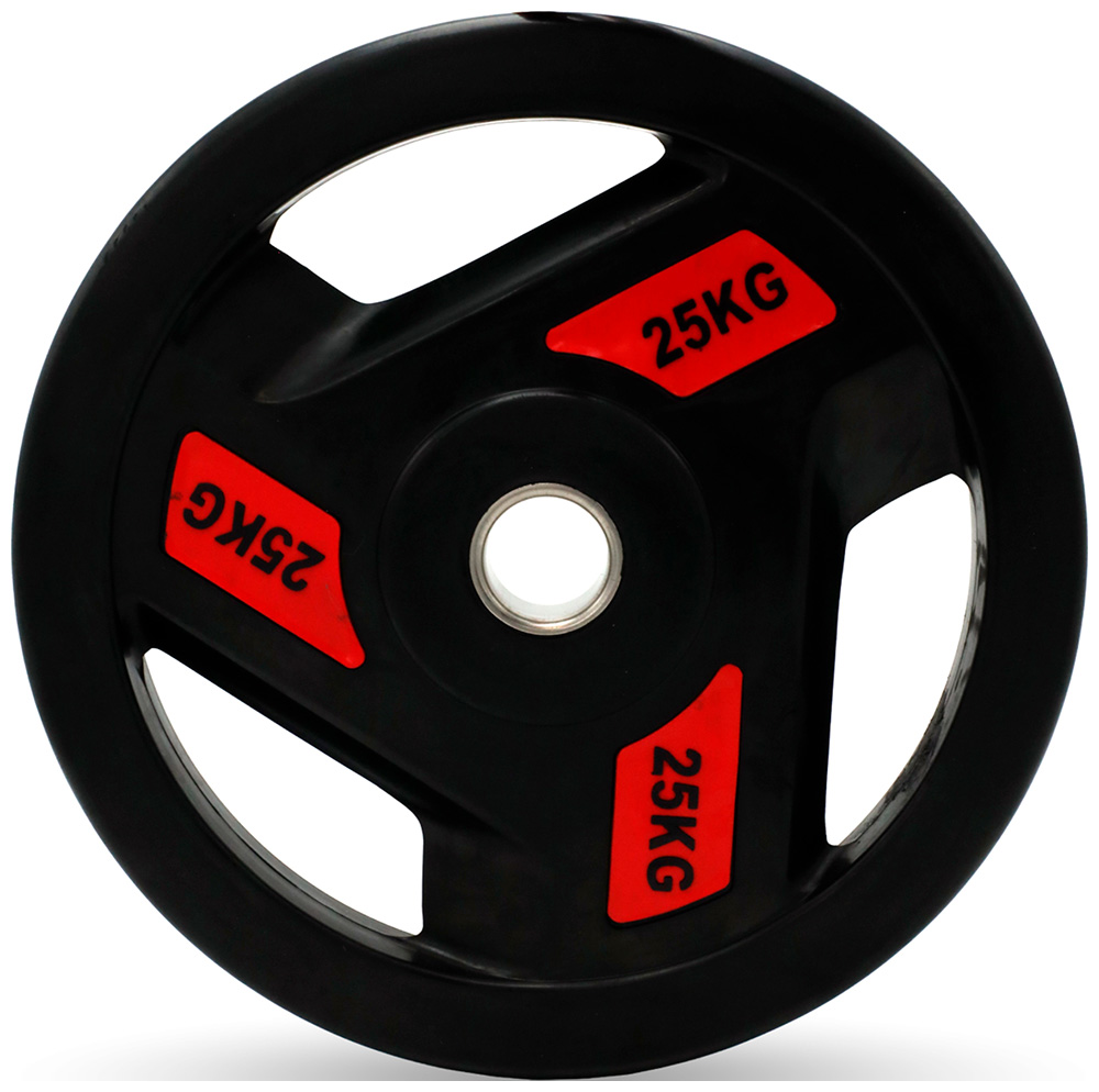 

Диск обрезиненный Unix Fit PRO 25 кг, 51 мм, Черный/красный