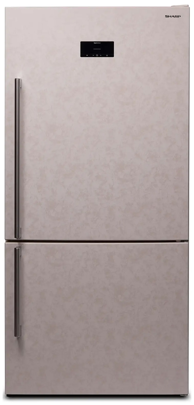 Изображение товара Двухкамерный холодильник Sharp SJ-653GHXJ52R бежевый с No Frost и сенсорным дисплеем