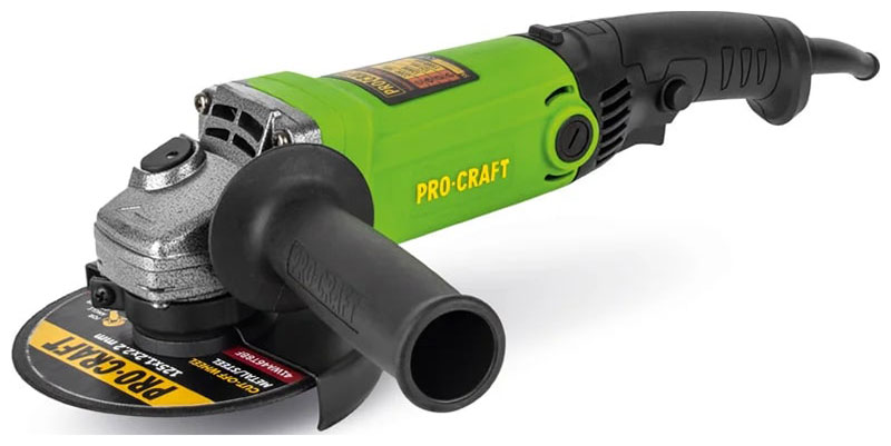 Изображение товара Углошлифовальная машина (болгарка) Procraft PW1200E