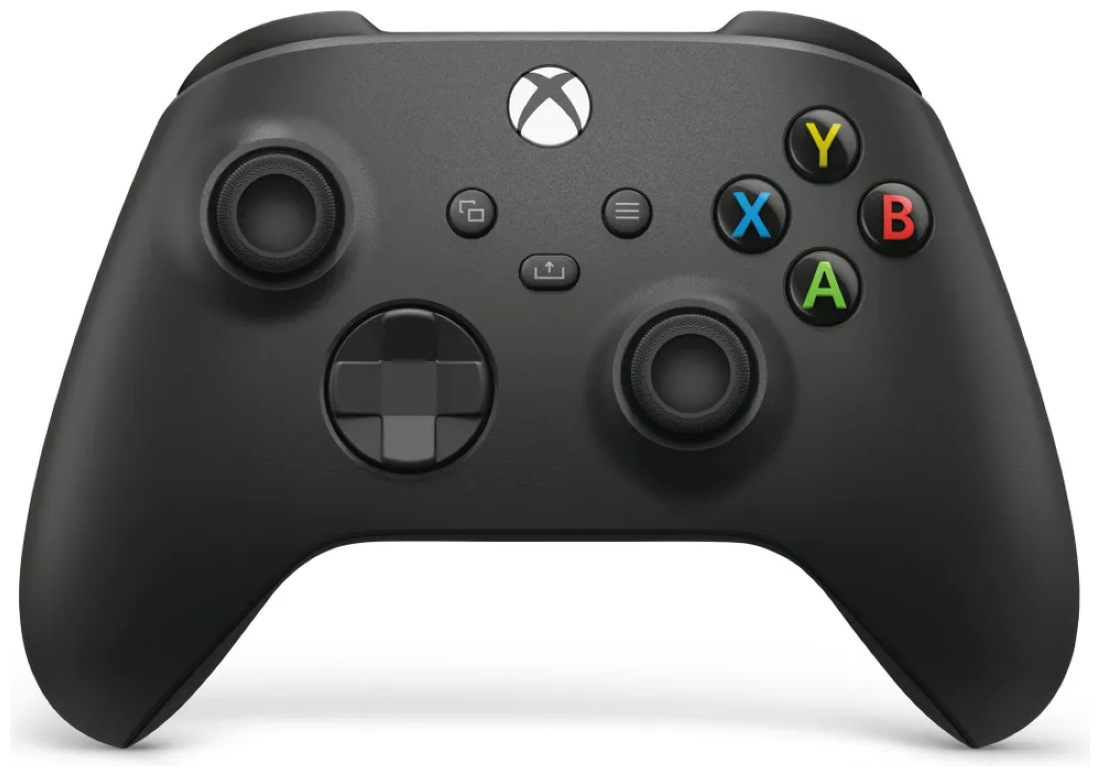 Беспроводной геймпад Microsoft Xbox Black (QAT-00006) Беспроводной геймпад Microsoft Xbox Black (QAT-00006)