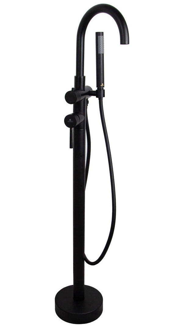 Изображение товара Смеситель для ванной комнаты Kaiser Merkur, черный (26282-2)