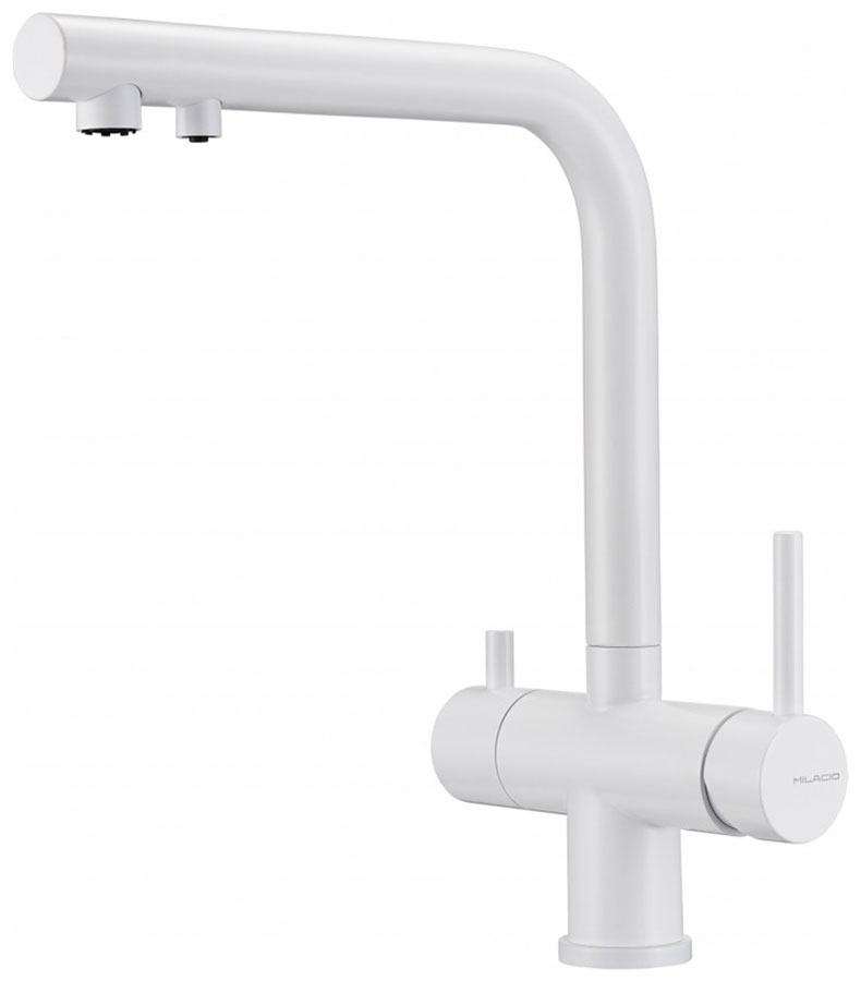 Изображение товара Смеситель для кухни с фильтром Milacio Ultra 559 белый матовый Испания