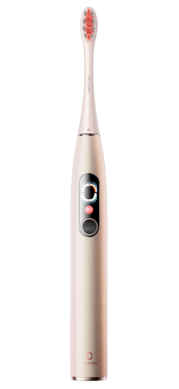 Oclean X Pro Digital Set, комплект, золотой (6970810552577)