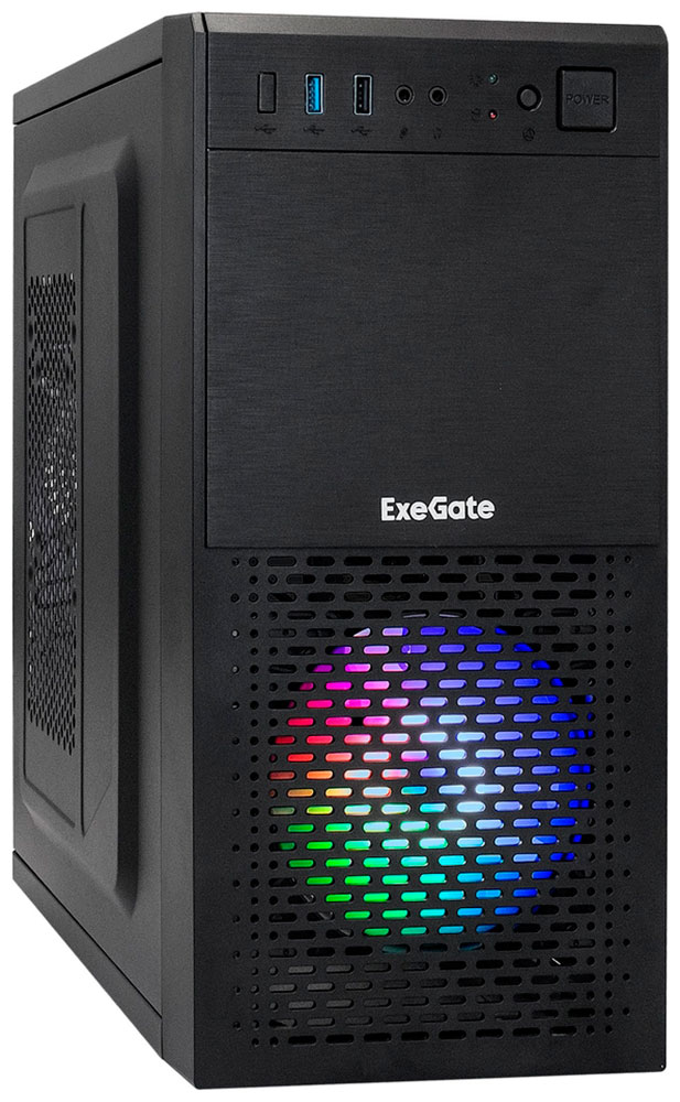 Изображение товара Компьютерный корпус ExeGate mEVO-7807-XP400 БП XP400 (EX296388RUS)