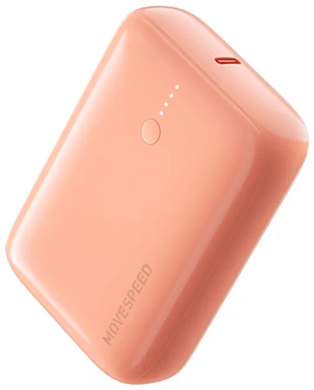 Внешний аккумулятор Movespeed 22.5 Вт, 10000 mah, (YSPBQ10 розовый)