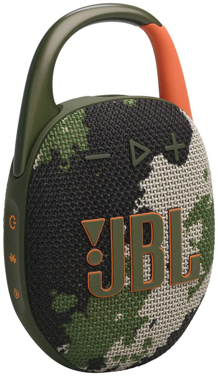 Портативная акустика JBL CLIP5 SQUAD, камуфляж Портативная акустика JBL CLIP5 SQUAD, камуфляж